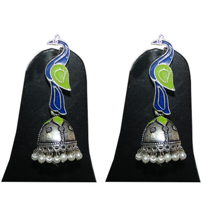 "1grm Fancy Ear tops (Jhumkas) - MGR -1316 - Click here to View more details about this Product